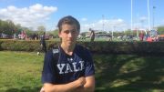 James Randon of Yale anticipating an exciting 1500 final