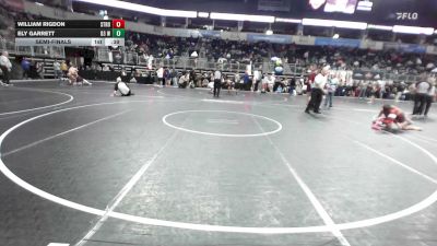 85 lbs Semifinal - William Rigdon, Stronghold WC vs Ely Garrett, D3 Wc