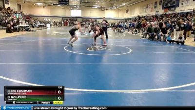 120 lbs Cons. Round 4 - Chris Cushman, Wabasha-Kellogg vs Elias Houle, Andover