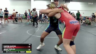 157 lbs Round 6 (8 Team) - Brody Kaplan, Myland WA vs Carter Huston, Front Royal WC