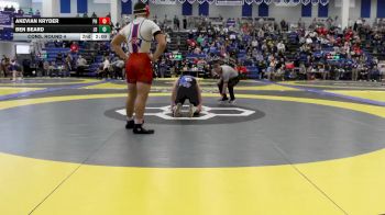 175 lbs Cons. Round 4 - Akevian Kryder, Patrick Henry vs Ben Beard, Liberty-Benton