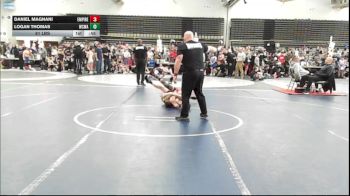 81 lbs Rr Rnd 5 - Daniel Magnani, Empire Wrestling Academy 1 - ESC vs Logan Thomas, Wrecking Crew Wrestling Academy - ESC