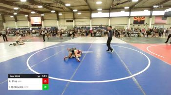 94 lbs Rr Rnd 3 - Analise Pina, Way Out West vs Izabelle Hiczewski, Hyperbolic WC