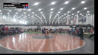 170 lbs Sara Martinez, Illinois vs Amalia Djoumessi, Iowa