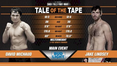 David Michaud vs Jake Lindsey 2017 Sioux Falls