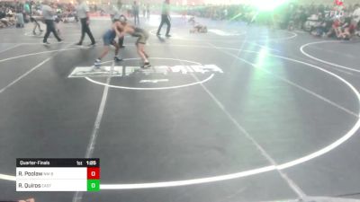 95 lbs Quarterfinal - Ricardo Poolaw, NM BadBoyz vs Ricky Quiros, Eastvale Elite