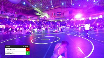 120 lbs Consi Of 32 #2 - Taras Holley, Cherry Creek vs Braiden Sidwell, GRIT Athletics WC