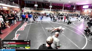 120 lbs Champ. Round 2 - William Barnes, Flathead vs Colm McLaimtaig, Priest River