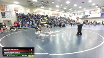 106 lbs 3rd Place Match - Nathan Valencia, Cerritos vs Reggie Fernandez, San Gorgonio