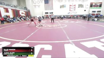126 lbs Cons. Round 4 - Ellie Hanson, Emmett vs Alexa Allen, Rocky Mountain