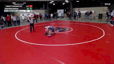 132 lbs Semifinal - Adante Washington, Homewood Flossmoor vs Jonathan Kopcio, Unattached