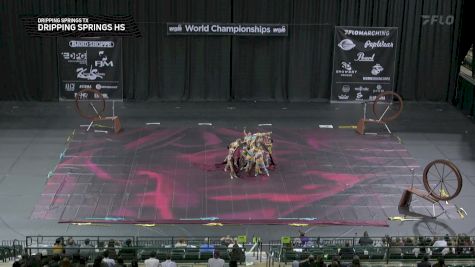 Dripping Springs HS "Dripping Springs TX" at 2025 WGI Guard World Championships