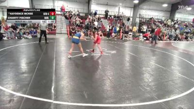 125 lbs Champ. Round 2 - Charity Fischer, Rawlins vs Kaydence Mckee, Gering