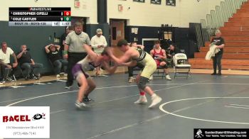 Boys-138 lbs 1st Place Match - Cole Castles, Wilson`s Wildcats vs Christopher Cifelli, Brower`s Brawlers