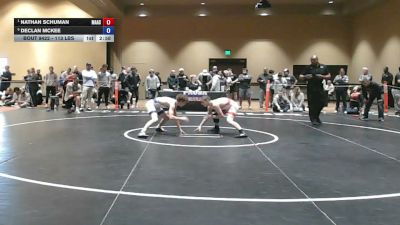 113 lbs Semis - Nathan Schuman, Mat Assassins vs Declan McKee