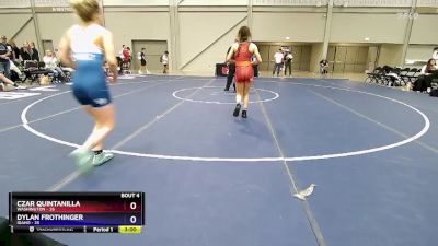 95 lbs Placement Matches (8 Team) - Dalylah Mora, California Red vs Kinlee Brandley, Utah