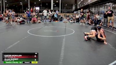 88 lbs Placement (4 Team) - Elijah Barskiy, Killer Elite vs Karter McMullen, Grit Mat Club