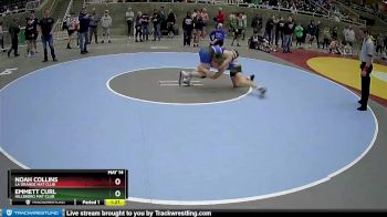 138 lbs Quarterfinal - Noah Collins, La Grande Mat Club vs Emmett Curl, Hillsboro Mat Club