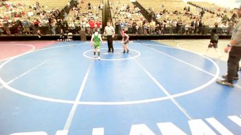 75-B lbs Quarterfinal - Keira Cunningham, UpperTownship vs Roman Costa, Delsea