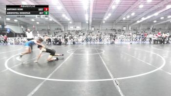 126 lbs Quarterfinal - Antonio Boni, Quest School Of Wrestling Gold vs Aristoteli Bobotas, 4M Power