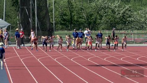 Men's 1500m, Heat 2 - Josh Thompson wins with ease