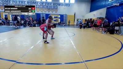 120 lbs Round 4 (8 Team) - Rylan Webber, Claw WC vs Angel Agramonte, Attack WC