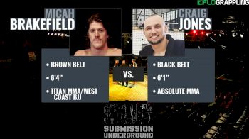 Craig Jones vs Micah Brakefield Submission Underground 4
