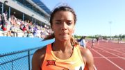 Kaela Edwards is starting this season slower with summer track in mind