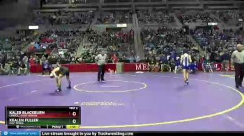 106 lbs Champ. Round 1 - Kaleb Blackburn, Carroll (Fort Wayne) vs Kealen Fuller, East Noble