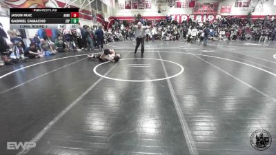 120 lbs Cons. Round 3 - Gabriel Camacho, John H Pitman vs Jason Ruiz, Archbishop Mitty