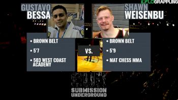 Gustavo Bessa vs Shawn Weisenburgh Submission Underground 4