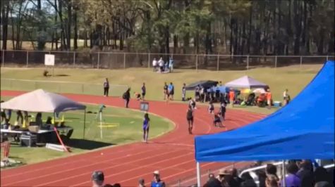 High School Girl's 400m - Alysia Johnson vs. Maya Singletary