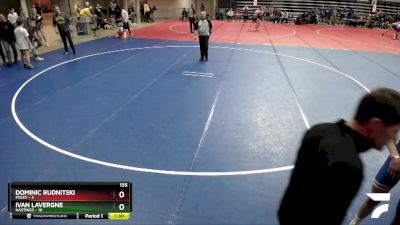 135 lbs Semis & 1st Wrestleback (8 Team) - Dominic Rudnitski, Foley vs Ivan Lavergne, Hastings