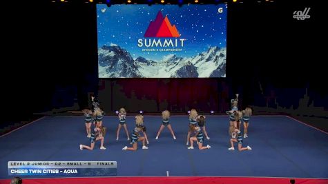 Cheer Twin Cities - Aqua [2026 L2 Junior - D2 - Small - B Finals] 2026 The D2 Summit