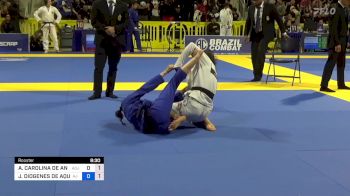 ANA CAROLINA DE ANDRADE LIMA SOA vs JHENIFER DIOGENES DE AQUINO 2024 World Jiu-Jitsu IBJJF Championship