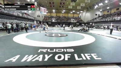 113 lbs Consi Of 16 #1 - Ferrris Gottlich, St. Mark's School Of Texas vs Ryan Horner, The Peddie School