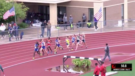 Women's 1500m, Heat 2