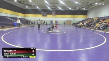 126 lbs Semifinal - Colin Rutlin, Thoroughbred Wrestling Academy vs Drake Meyer, Ste. Genevieve