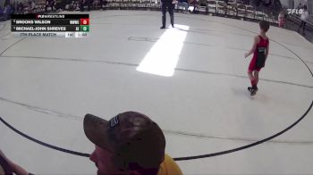 15 lbs 7th Place Match - Michael-John Shreves, Arlington Eagles vs Brooks Wilson, Weeping Water Wrestling Club