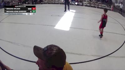 15 lbs 7th Place Match - Michael-John Shreves, Arlington Eagles vs Brooks Wilson, Weeping Water Wrestling Club