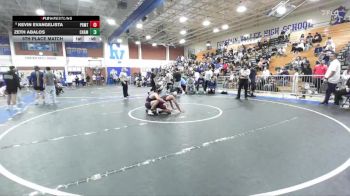 126 lbs 5th Place Match - Kevin Evangelista, Paramount vs Zeth Abalos, Chaminade