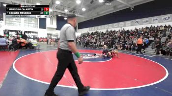 120 lbs Cons. Round 2 - Osvaldo Mendoza, Arroyo vs Marcello Calavitta, Esperanza