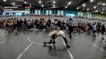 84 lbs Quarterfinals (8 Team) - Reece Fish, Misfits United vs Wesley Woodside, BHWC | Dirt Divers