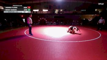 132 lbs 1st Place Match - Andrew Flores, Granger vs Brody Hanson, Lake Stevens