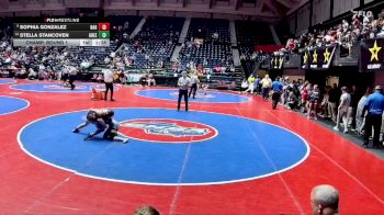 100 lbs Champ. Round 1 - Sophia Gonzalez, North Atlanta HS vs Stella Stancoven, Greenbrier