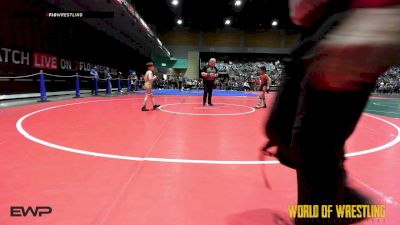 67 lbs Consi Of 16 #2 - Isaiah Ansell, Mat Demon Wrestling Club vs Kash Colo, BULLDOG WRESTLING CLUB