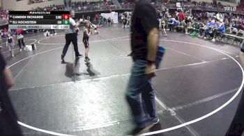 56 lbs Cons. Round 1 - Camden Richards, Gothenburg Junior Wrestling Club vs Eli Hochstein, League Of Heroes