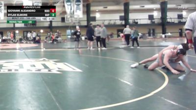 165 lbs Semifinal - GIOVANNI ALEJANDRO, Rider vs Dylan Elmore, Navy