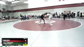 157y Semifinal - Dale Germany, Lawrence Central vs Gian Diaz, Shelbyville