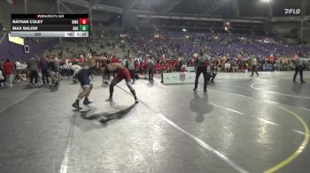 285 lbs Round 1 (16 Team) - Nathan Coley, King vs Max Balow, Augustana (SD)